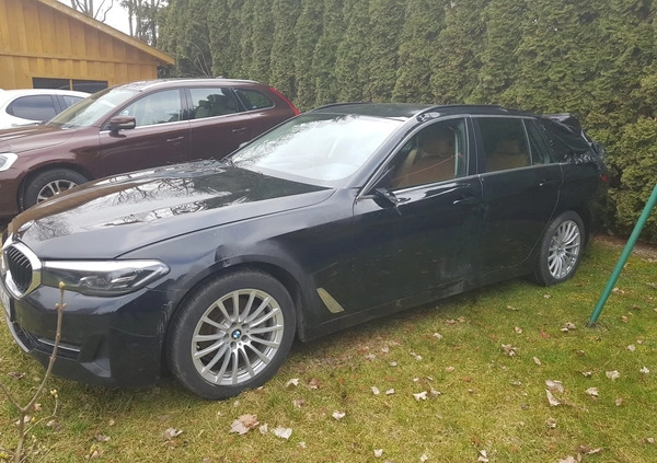 BMW Seria 5 cena 68800 przebieg: 105400, rok produkcji 2020 z Olsztyn małe 137